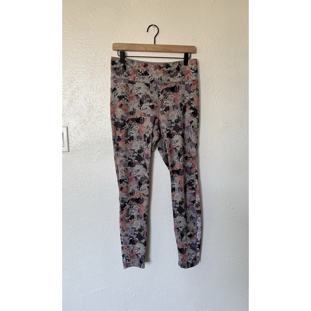 Dip Women’s Active Wear Multicolor Floral Print Leggins Size Large